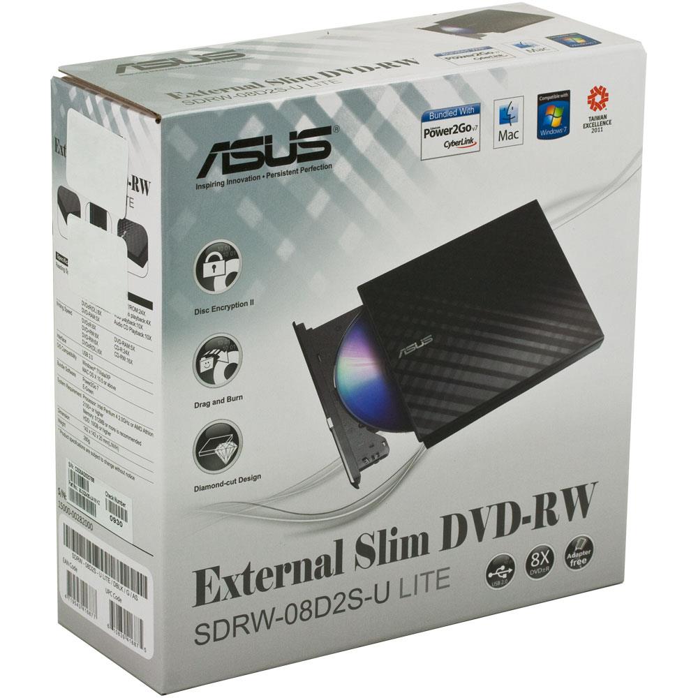 Dvd rw asus sdrw 08d2s u lite обзор