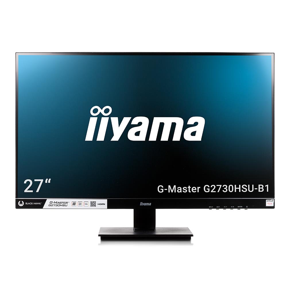 iiyama 27インチ ゲーミングモニター G-MASTER G2730HSU - ディスプレイ