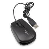 Fujitsu 400NB Optisch USB Notebook Maus (P/N: S26381-K428-L100, 1000 DPI, Scrolling-Rad)