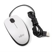 Fujitsu M-U0026 Maus optisch USB weiß/schwarz, 1000 dpi, 3 Tasten, Scrolling-Rad