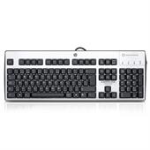 HP KUS0133 SmartCard CCID-Tastatur (P/N: BV813AA, USB, Schweizerisch/Deutsch) silber