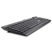 Lenovo Smartcard Wired Keyboard II PC Tastatur USB (P/N: 4Y41B69372, Layout deutsch) Schwarz