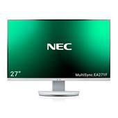 NEC MultiSync EA271F 69cm (27") TFT-Monitor (LED, FULL HD, AH-IPS, Pivot, DP + HDMI + DVI) Weiß