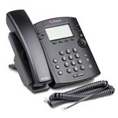 Polycom VVX 300 Desktop Telephone VoIP, integrierter Switch, 6 programmierbare Tasten