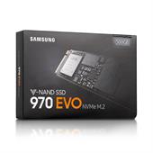 Samsung 970 EVO SSD Festplatte 500GB M.2 2280 PCIe 3.0 x4 Lesen 3400MB/s, Schreiben 2300MB/s