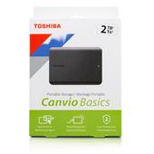 Toshiba Canvio Basics externe Festplatte 2TB USB 3.1 6,4cm (2,5"), schwarz