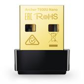 TP-Link Archer T2U Nano AC600 Wireless USB Adapter P/N: 0152502260, 802.11a/b/g/n/ac, 2.4GHz + 5GHz