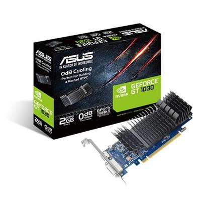 ASUS GeForce GT 1030 Grafikkarte (P/N: 90YV0AT0-M0NA00, 2GB GDDR5, PCIe 3.0 x16, HDMI + DVI-D, 8K)
