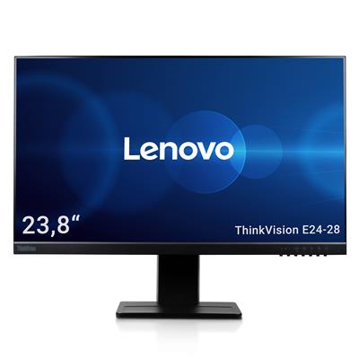 Lenovo ThinkVision E24-28 60,50cm (23,8") TFT-Monitor (LED, FULL HD, IPS, Pivot, HDMI + DP + VGA) sc