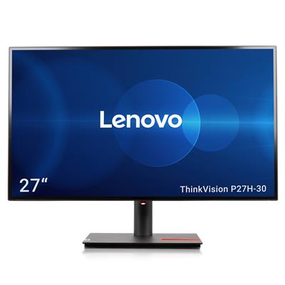 Lenovo ThinkVision P27h-30 68,6cm (27") TFT-Monitor (WQHD, LED, IPS, Pivot, 2x HDMI, 2x DP, USB-C) S