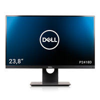 Dell P2418D Grau / schwarz Monitor