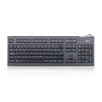 Fujitsu KB400 Tastatur Spanisch USB 2.0