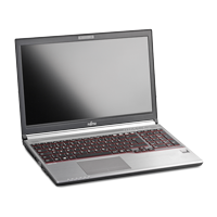 Fujitsu Lifebook E756 ohne Webcam mit Fingerprint mit Akku deutsch