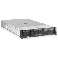 Fujitsu Primergy RX2540 M1 Server 5 mal Massenspeicher mit dvd