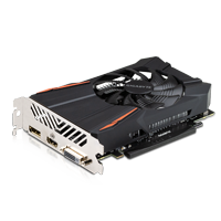 Gigabyte Geforce GTX 1050 Ti D5 4G Grafikkarte