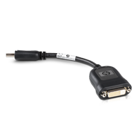 HP 481409-001 DisplayPort auf DVI-D Adapter schwarz