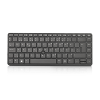 HP 736654-B71 Notebooktastatur Schwedisch