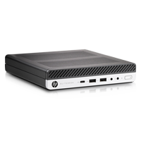 HP EliteDesk 800 G4 Mini (DM) mit WLAN zweimal DP 65 Watt