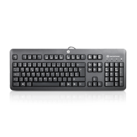 HP Smartcard Keyboard Tastatur Schweiz deutsch schwarz