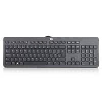 HP USB Slim Keyboard-Win8 Tastatur englisch UK