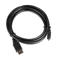 InLine Micro USB 2.0 auf USB 2.0 Kabel schwarz