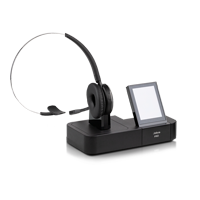 Jabra PRO 9470 Flex Mono Wireless DECT Headset  inklusive Basisstation mit Touchdisplay
