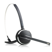 Jabra PRO 9470 Mono Wireless DECT Headset ohne Modemkabel inklusive Basisstation mit Touchdisplay