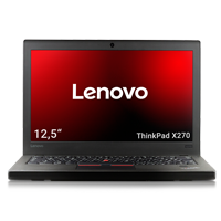 Lenovo Thinkpad x270 mit Webcam mit FP mit Sechs-Zellen Akku deutsch