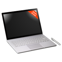 Microsoft Surface Book Generation 1 mit Tastatur mit Stift (Surface Pen) deutsch