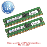 Samsung RDIMM DDR4 M393A1G40DB0 CPB Zweimal 16GB (2x8GB) KIT