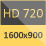 Auflösung: HD720 1600x900