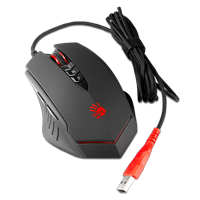 A4tech Bloody V8MA Gaming Maus USB schwarz/rot