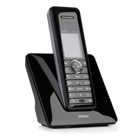 Agfeo DECT 22 Schnurlostelefon schwarz mit Basisstation