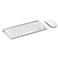 Apple Magic Tastatur-Maus-Set Weiß Bluetooth Deutsch