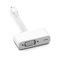 Apple MD825ZM/A Lightning auf Lightning + VGA Adapter