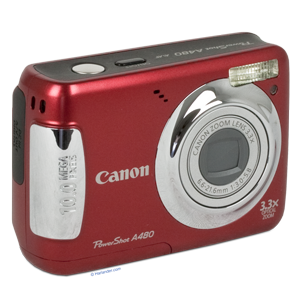 Canon PowerShot A480 Rot