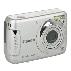 Canon PowerShot A480 Silber