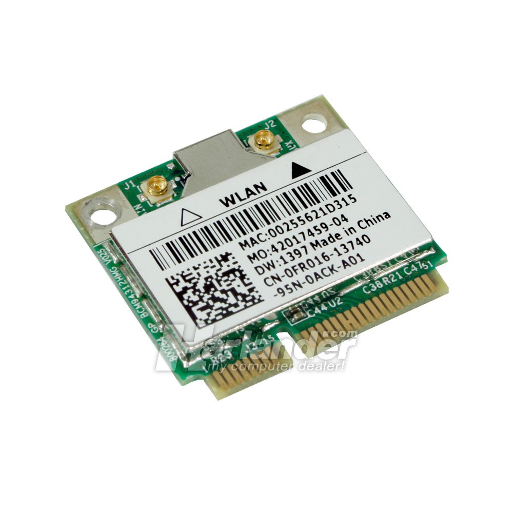 Мини плата dell wireless 1397 wlan mini card что это