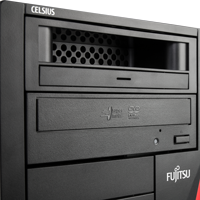 Fujitsu Celsius M740 mit optischem Laufwerk