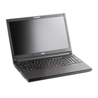 Fujitsu Lifebook E557 ohne Webcam ohne FP mit Akku deutsch