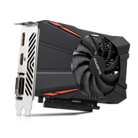 Gigabyte Geforce GTX 1050 Ti D5 4G Grafikkarte