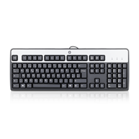 HP DT528A ABF Tastatur USB franzoesisch schwarz