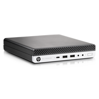 HP EliteDesk 800 G4 Mini (DM) ohne WLAN dreimal DP 35 Watt