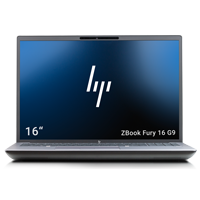 HP ZBook Fury 16 G9 mit Webcam mit FP mit Tastaturbeleuchtung deutsch 16 Zoll Variante