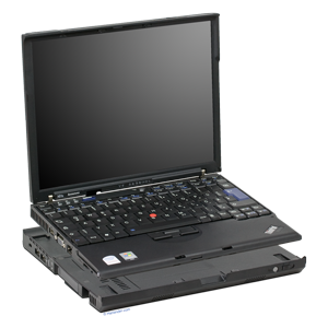 Lenovo ThinkPad X61s mit Port Replikator
