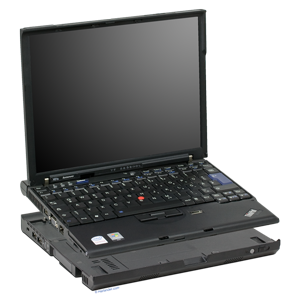 Lenovo ThinkPad X61s mit Fingerprint, Port Replikator und 8 Zellen Akku