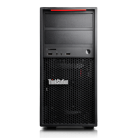 Lenovo ThinkStation P520c ohne optisches Laufwerk mit Gehäuseschaden