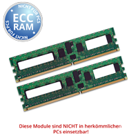 Markenspeicher DDR2 Dimm ECC zwei Module