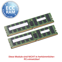 Markenspeicher DDR4 Dimm ECC zwei Module