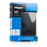 Maxtor M3 portable externe Festplatte 2TB USB 3.0